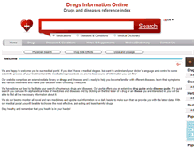 Tablet Screenshot of drugline.org